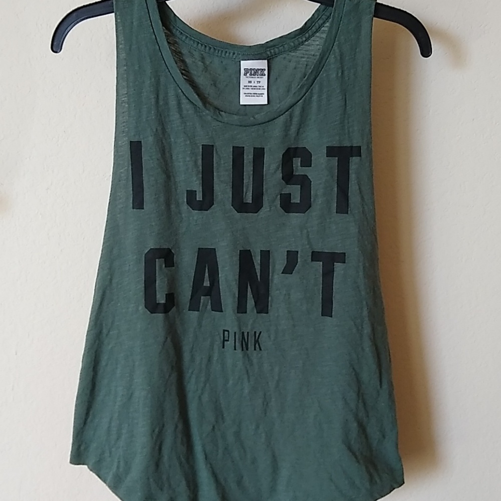 Pink Victoria's Secret Tank